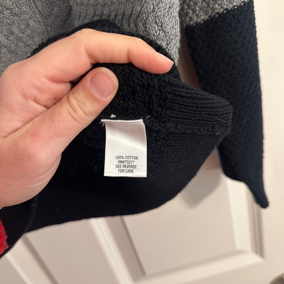 Croft & Barrow 100% Cotton Cable Knit Sweater Size Large - Picture 4 of 6